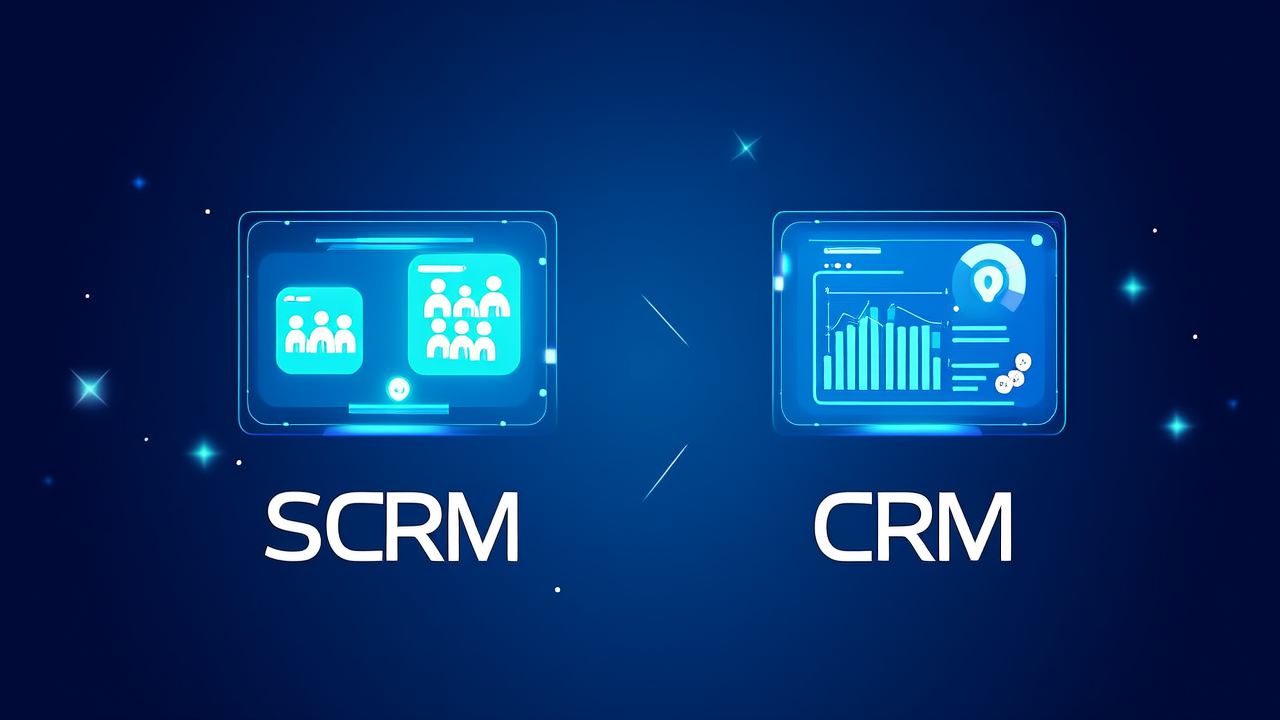 SCRM和CRM区别：企业数字化转型中的关键选择