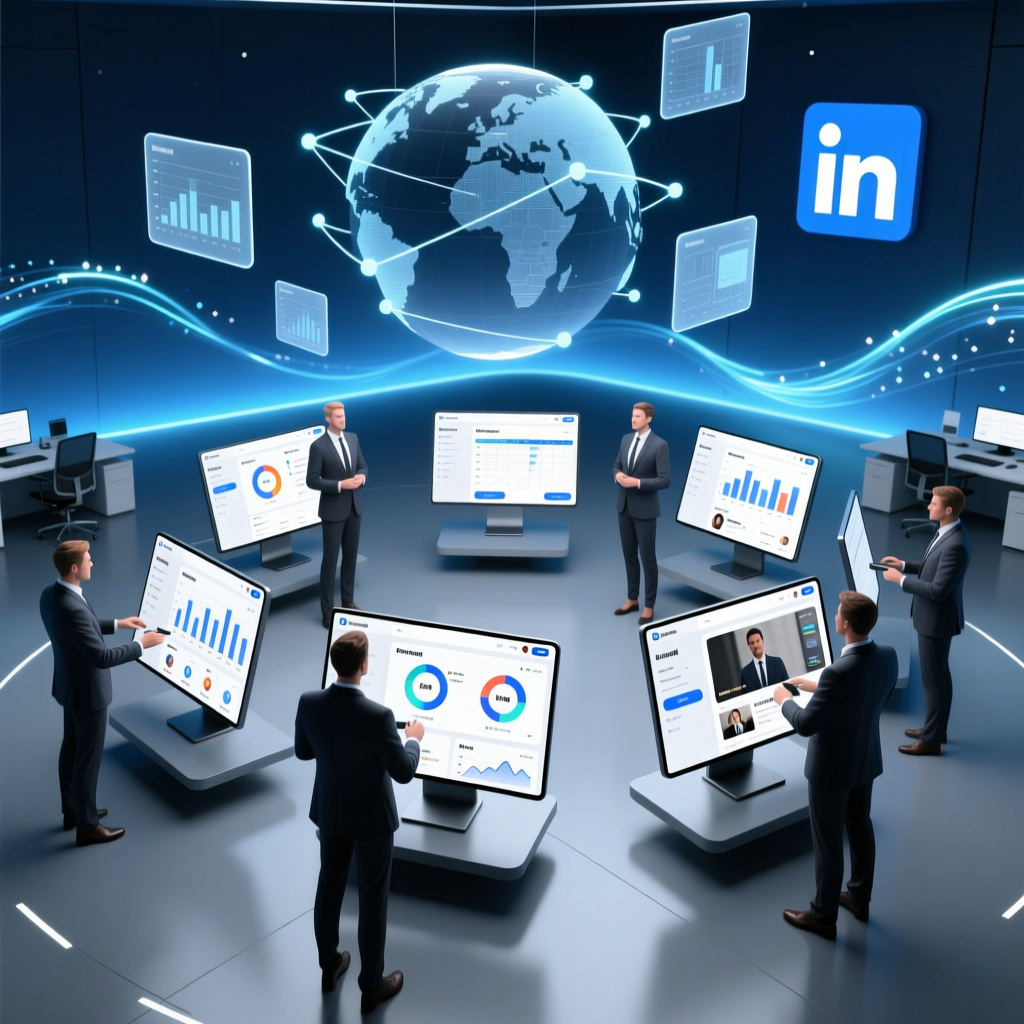 LinkedIn群发工具：批量发送与多账号营销，实现精准获客与转化率的稳步提升