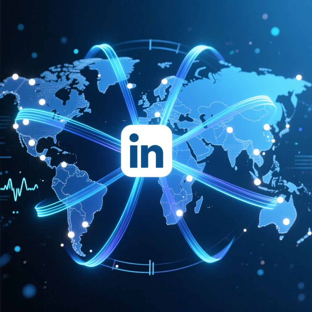 拖拽移动位置;点击图片可编辑地址与说明 LinkedIn养号软件:提升账号的互动权重,确保账号的稳定性和安全性