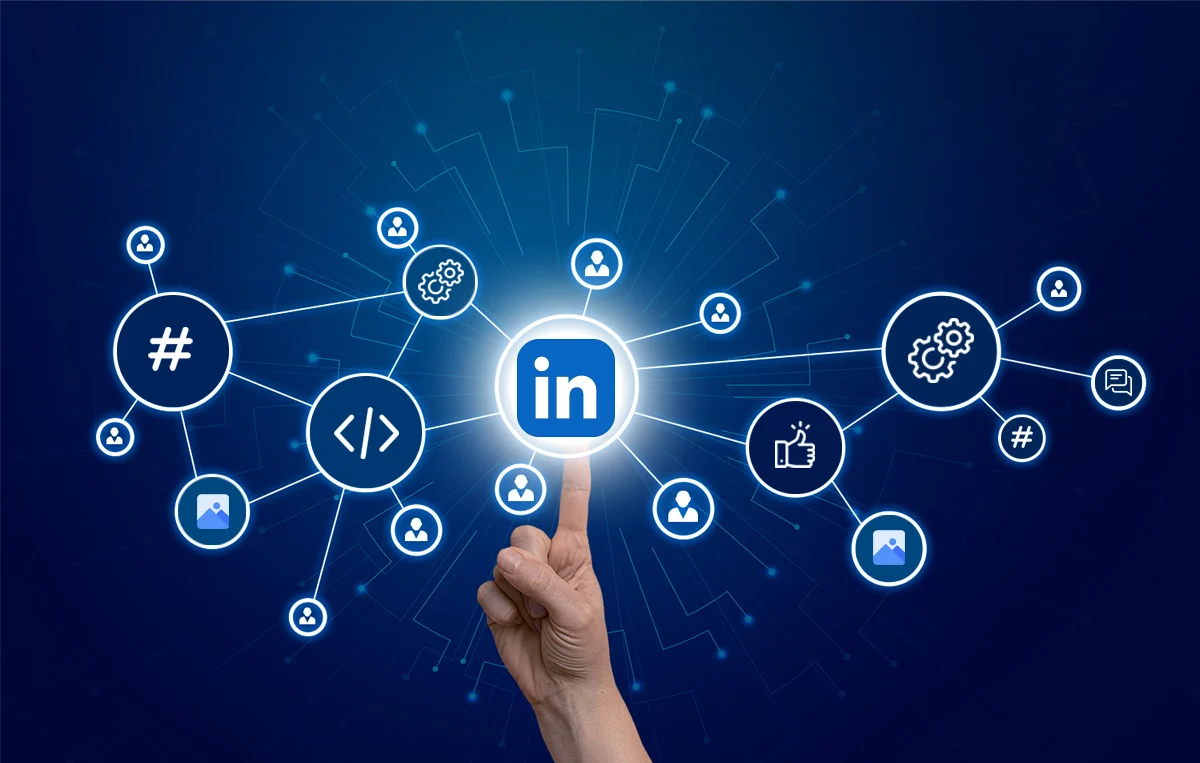 拖拽移动位置;点击图片可编辑地址与说明 LinkedIn群发系统:实现多账号批量发送与高效获客,助力企业构建全渠道营销矩阵