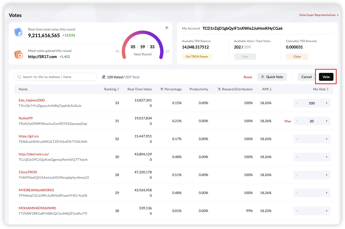 如何使用TRON Power进行投票？TRONSCAN如何投票？